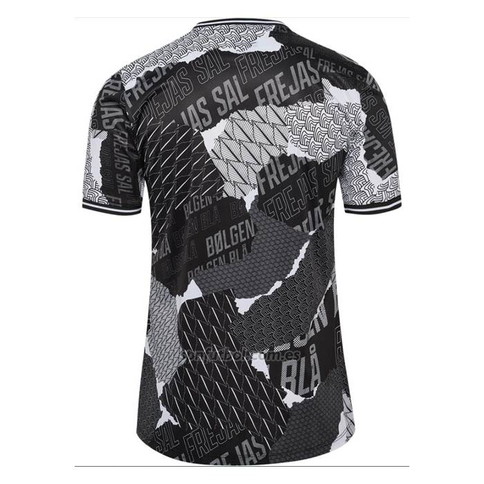 Camiseta Pre Partido del Dinamarca 2024 Negro